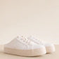 Super Slide White Mule - Southern Belle Boutique