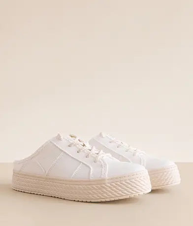 Super Slide White Mule - Southern Belle Boutique