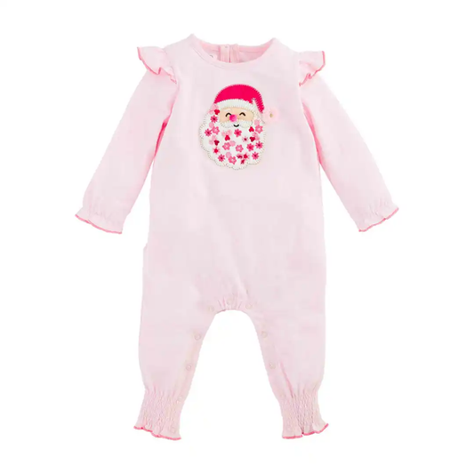 Pink Santa Baby Bodysuit - Southern Belle Boutique