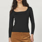 Anita Top - Black - Southern Belle Boutique
