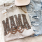 Mama Cheetah Bow Tee - Southern Belle Boutique