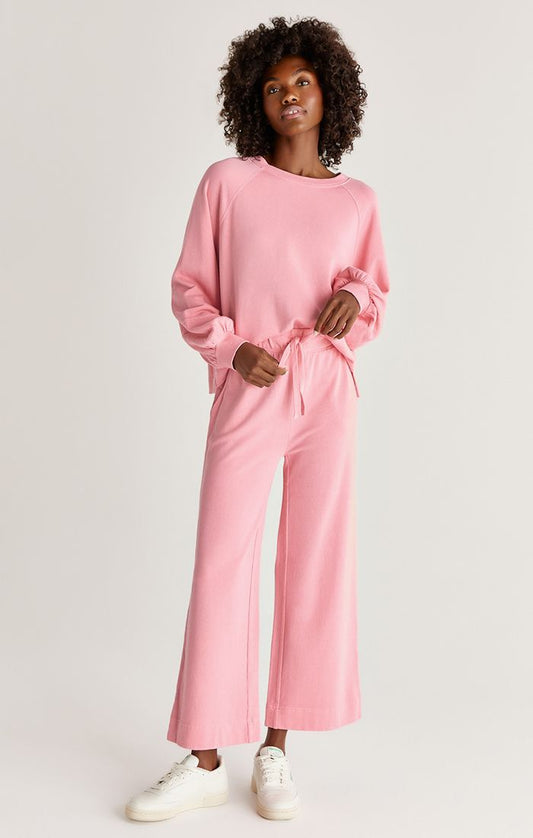 Cyprus Washed Pant Flamingo - Southern Belle Boutique