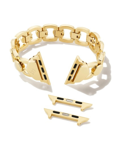 Davis Watch Band in Gold Tone Stainless Steel - Southern Belle Boutique