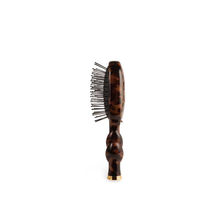 Mini Detangler Hair Brush - Medium Hair - Tortoise - Southern Belle Boutique