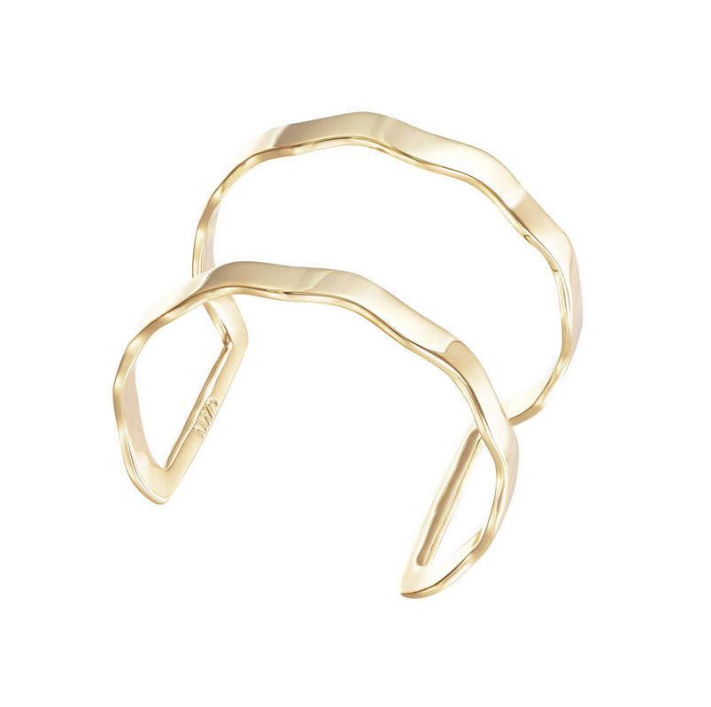 Solaris Cuff Bracelet in Gold - Southern Belle Boutique