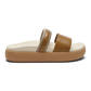 Pae Leather Slide Sandals - Tan/White Sand - Southern Belle Boutique