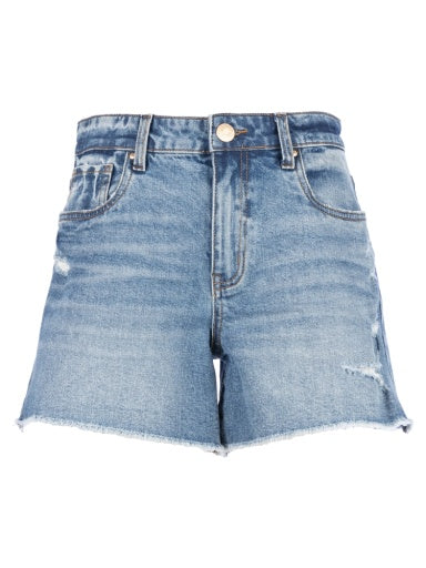 Jane High Rise Frey Hem Short - Incorporated - Southern Belle Boutique
