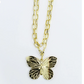 Wings of Grace Double Chain Necklace - Southern Belle Boutique
