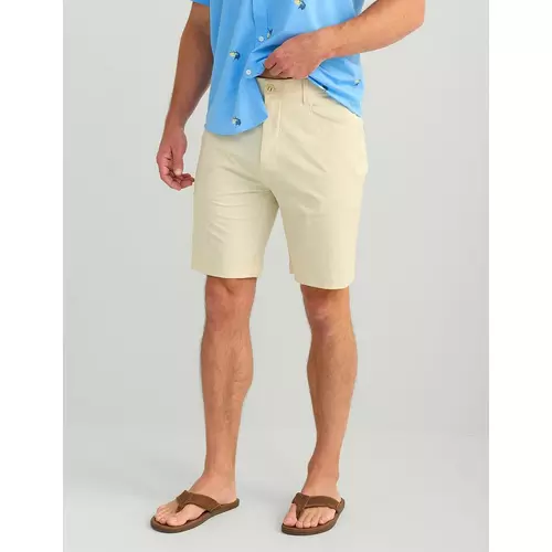 Huk Kona 9-Inch Chino Shorts - Khaki - Southern Belle Boutique