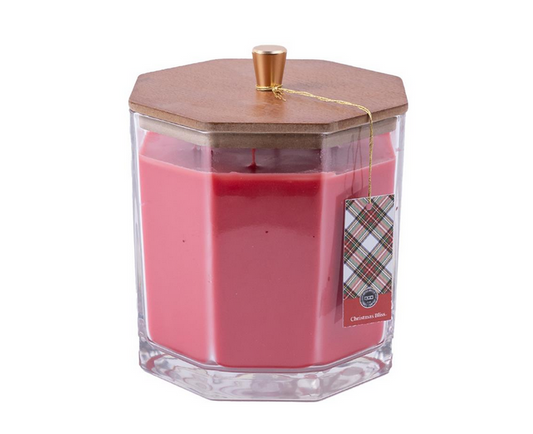 Holiday Large Decor Candle - Christmas Bliss - Southern Belle Boutique