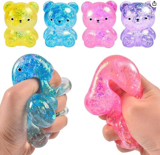 Glitter Bear Squishy - Southern Belle Boutique