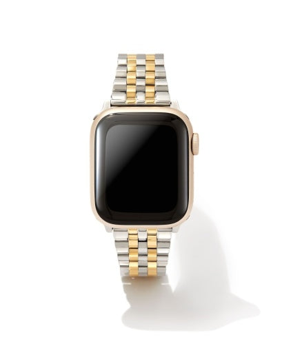 Alex 5 Link Watch Band Two Tone - Southern Belle Boutique