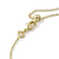 Jane Delicate Chain Bracelet - Gold White Enamel - Southern Belle Boutique