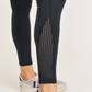 Black Leggings - Highwaist Perforated Leggings - Southern Belle Boutique