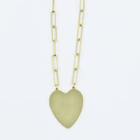 Heart of Gold Necklace - Southern Belle Boutique