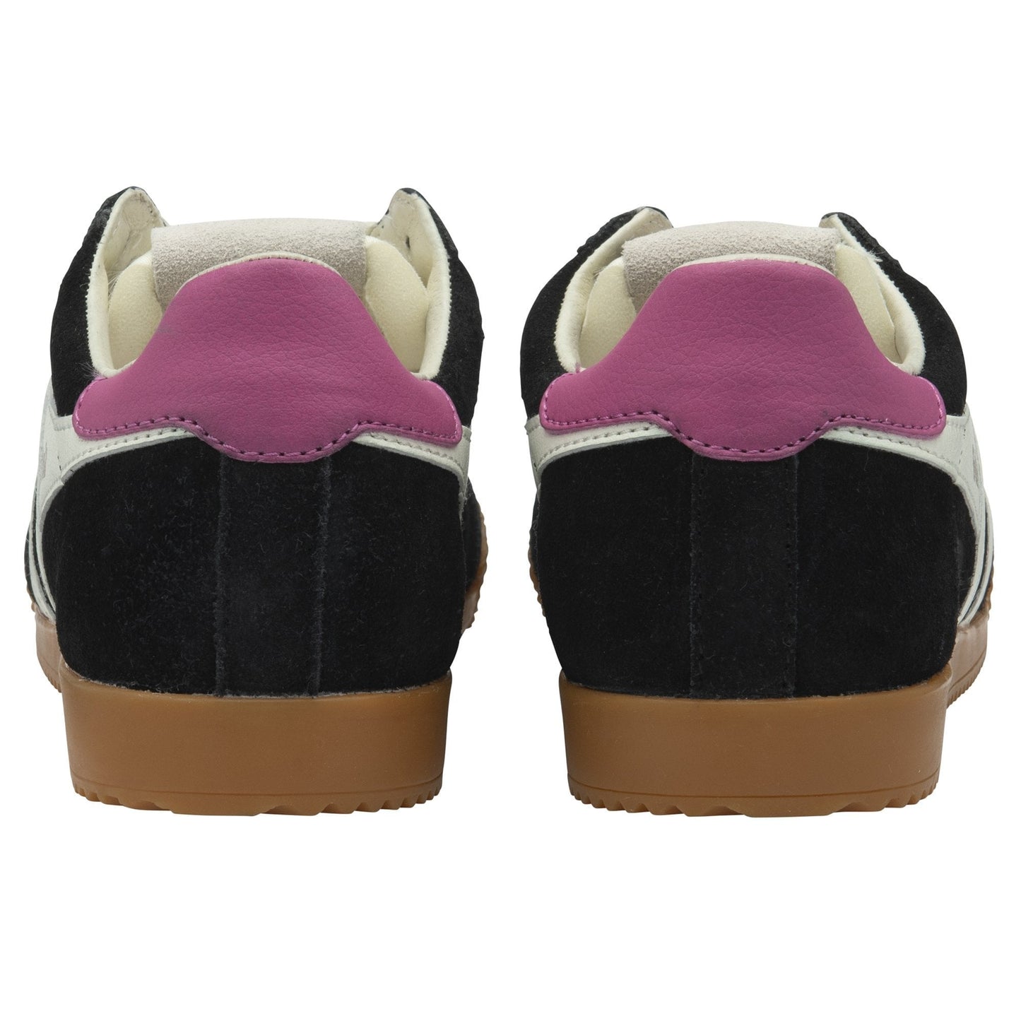 Elan Trainer Black/Off White/Fuchsia Sneaker