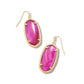Elle Drop Earrings - Gold Azalea Illusion - Southern Belle Boutique