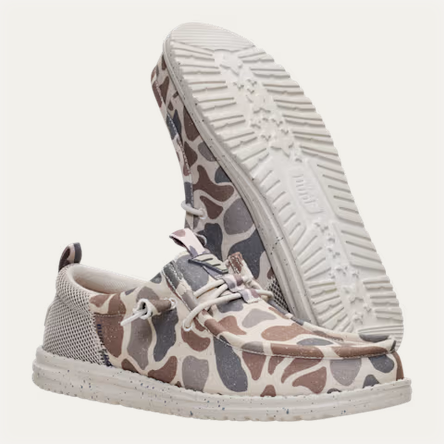 HEYDUDE X BURLEBO Wally Funk Deer Camo - Southern Belle Boutique