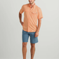Tide Point Short Sleeve Button-Down - Coral Reef - Southern Belle Boutique