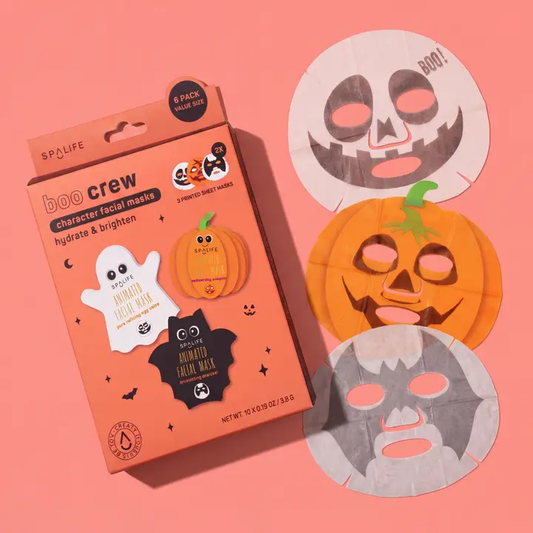 Boo Crew Halloween Korean Skincare Sheet Mask Bundle - Southern Belle Boutique
