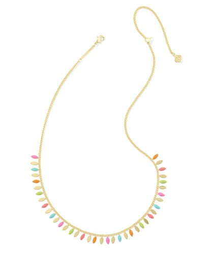 Kayla Strand Necklace - Gold Multi Mix