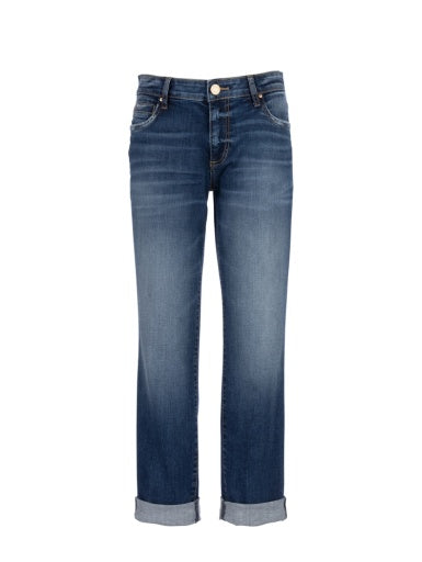 Catherine Mid Rise Boyfriend Jean - Dashing - Southern Belle Boutique