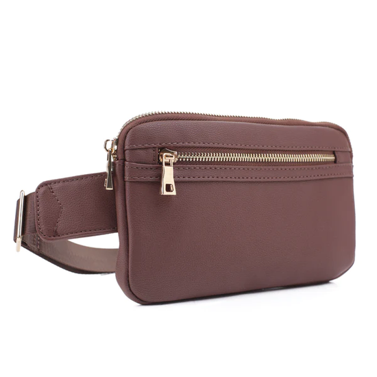 Leather Slim Bum Bag - Southern Belle Boutique