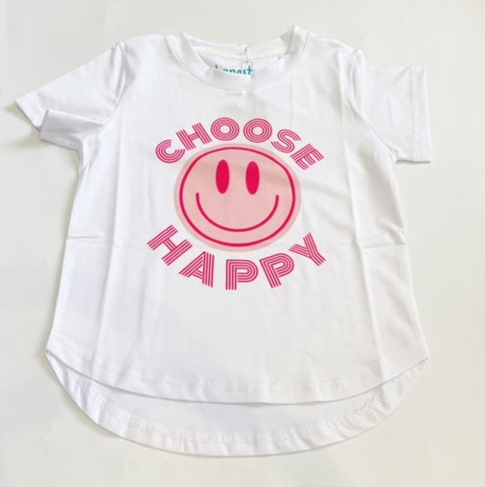 Choose Happy Perf Tee - Southern Belle Boutique