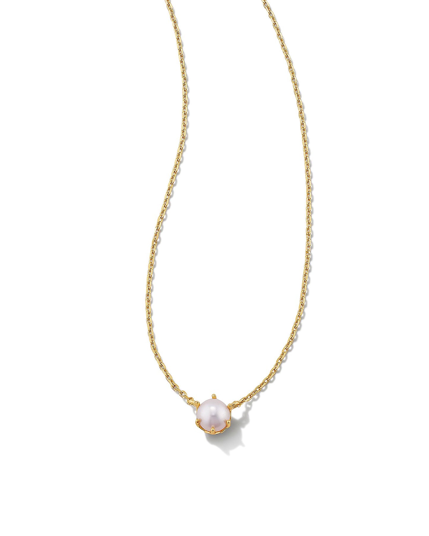 Ashton Pearl Pendant Necklace Gold - Southern Belle Boutique