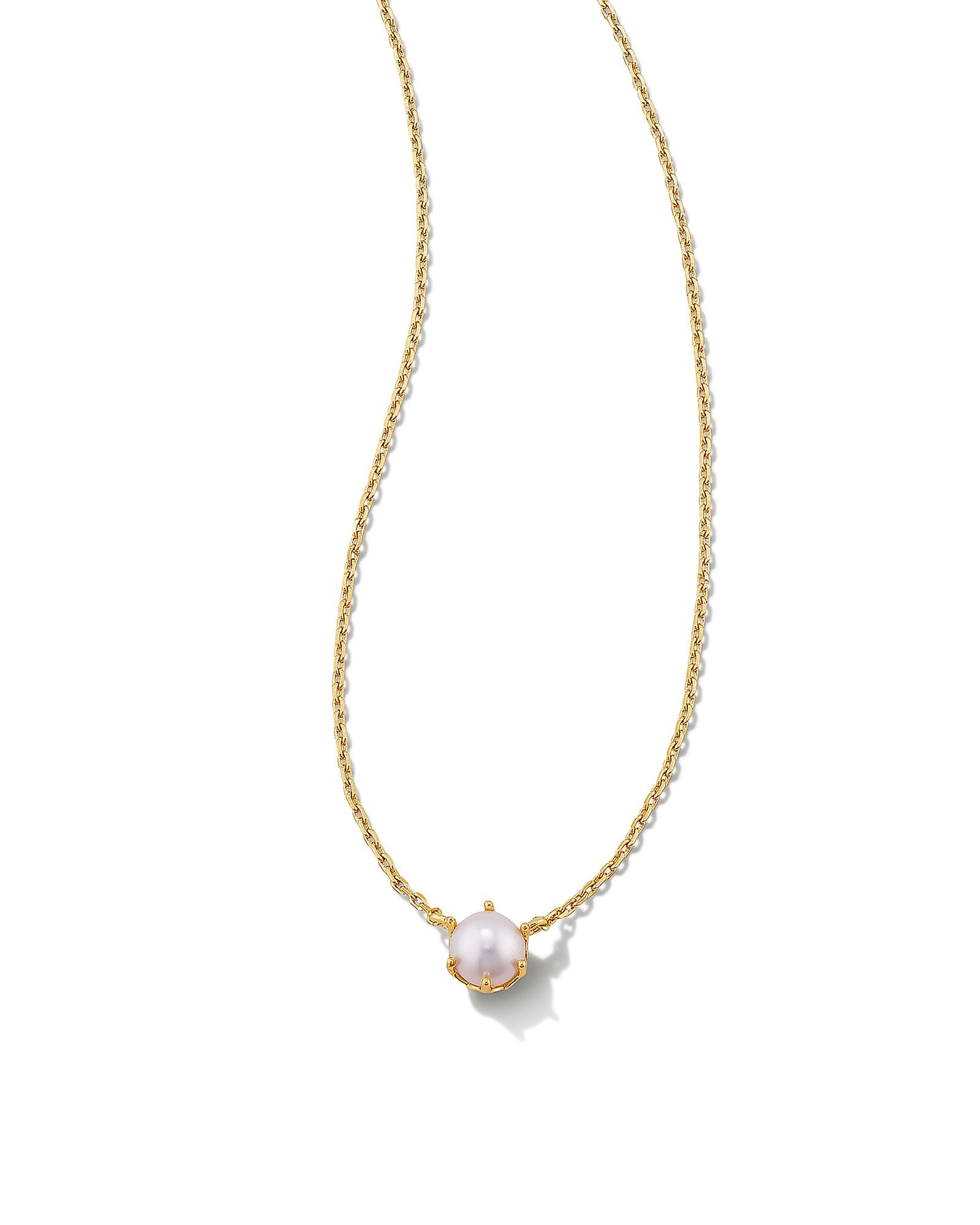 Ashton Pearl Pendant Necklace Gold - Southern Belle Boutique