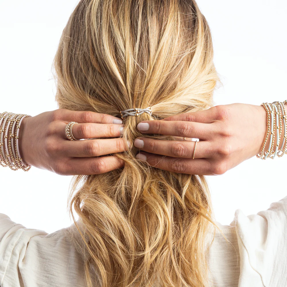 "e"ssentials bracelet stack of 2 - Neutral Set - Southern Belle Boutique