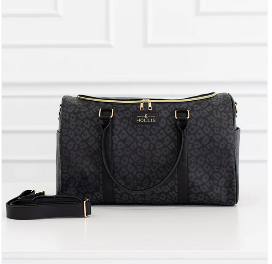 Black Leopard Weekender - Southern Belle Boutique