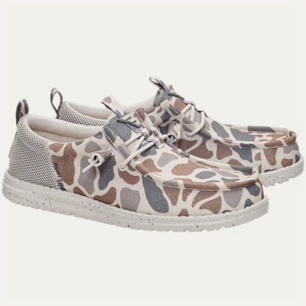 HEYDUDE X BURLEBO Wally Funk Deer Camo - Southern Belle Boutique