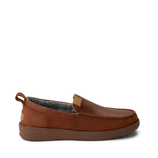 Wally Grip Slip-On Moc Casual Shoe - Brown - Southern Belle Boutique