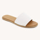 Gatheth Sandal - White Gold - Southern Belle Boutique