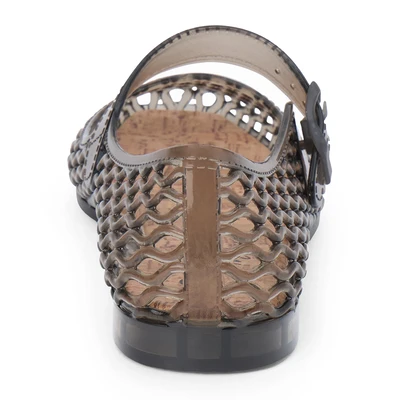 Vicky Smoke Mary Jane Flat - Southern Belle Boutique