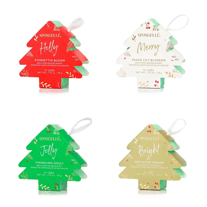 Spongelle’s® tree-shaped Body Wash Infused Buffers - Southern Belle Boutique