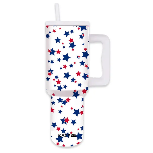 Red, White, Blue Star 38oz Tumbler - Southern Belle Boutique