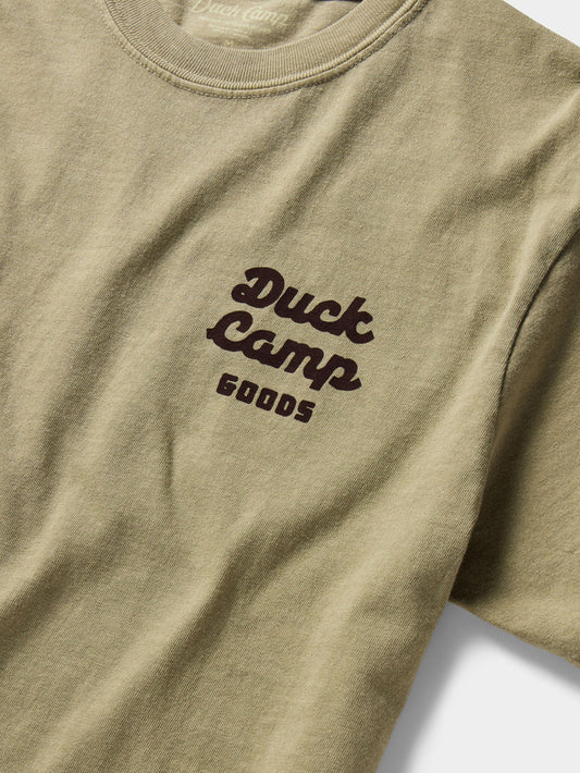 Duck Camp Shop Tee - Vintage Khaki