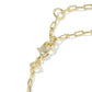 Elaina Luxe Chain Bracelet - Gold White Cz - Southern Belle Boutique