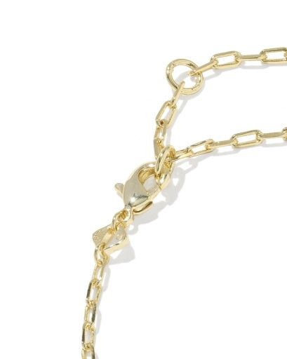 Elaina Luxe Chain Bracelet - Gold White Cz - Southern Belle Boutique
