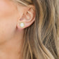 Allure Stud Earrings - Gold Pearl