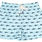 St Simons Baby Blue SawFish Swim Trunks - Southern Belle Boutique