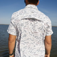 Performance Fishing Shirt - White Camo