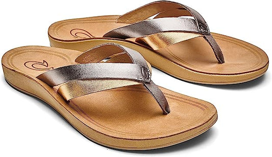 KaeKae Sandal - Tapa Gold - Southern Belle Boutique