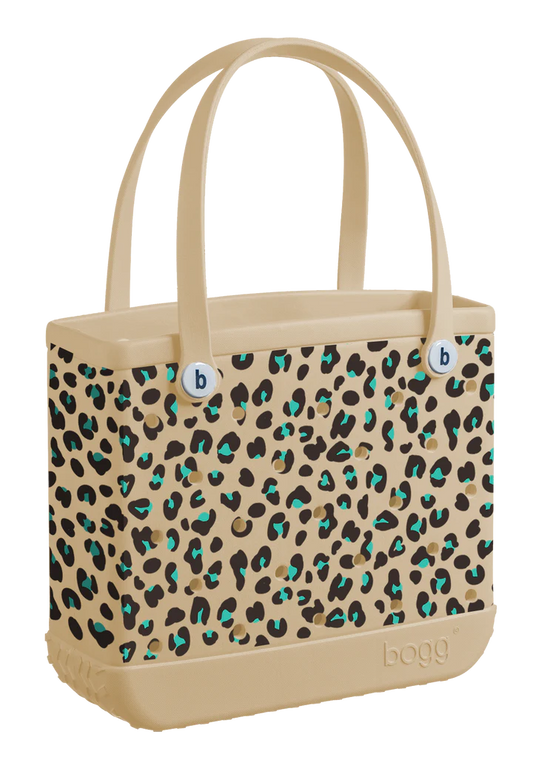 Turquoise Leopard Baby Bogg - Southern Belle Boutique