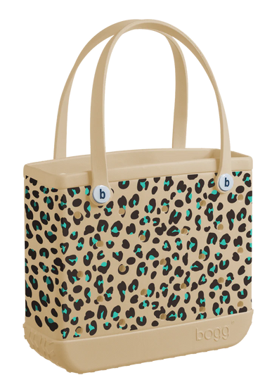 Turquoise Leopard Baby Bogg - Southern Belle Boutique