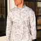 Performance Quarter Zip - White Camo