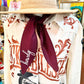 Howdy Embroidered Ascot Scarf