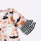 Halloween Stripes Baby Romper - Southern Belle Boutique